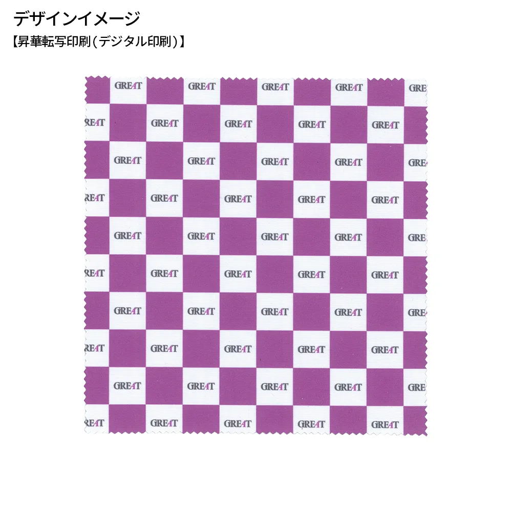 マイクロファイバークロス フルカラー印刷 150×150mm(短納期)