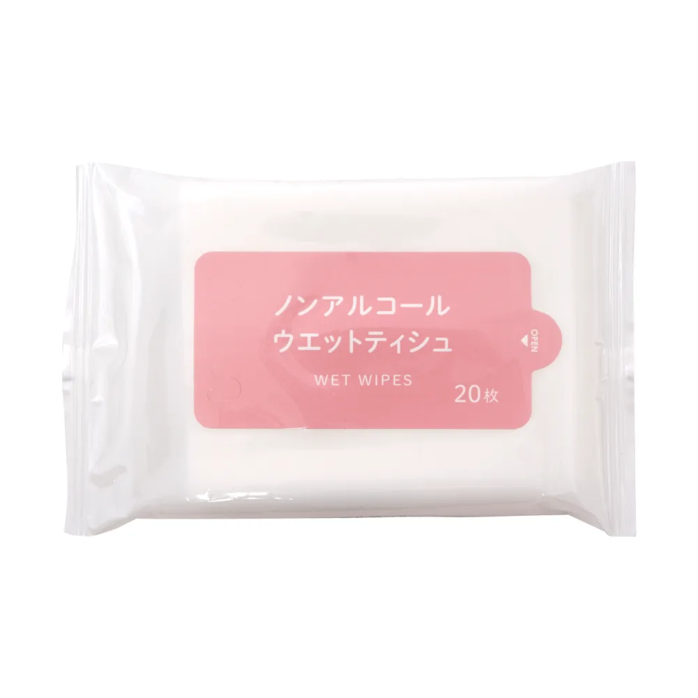ノンアルコール ミニウェットティッシュ20枚入り(既製品)