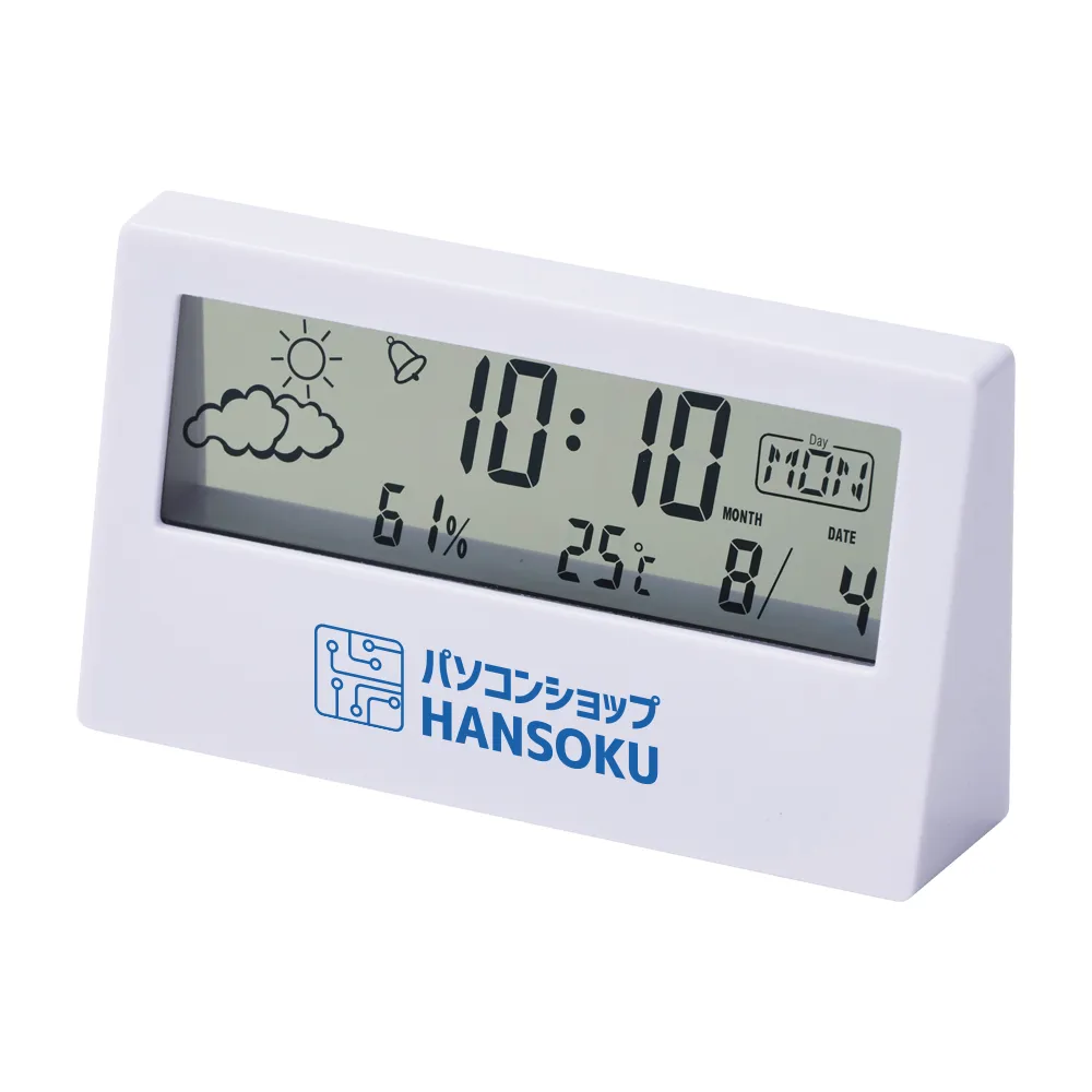 クリアスクリーン多機能デジタル時計