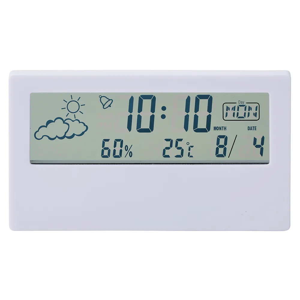 クリアスクリーン多機能デジタル時計