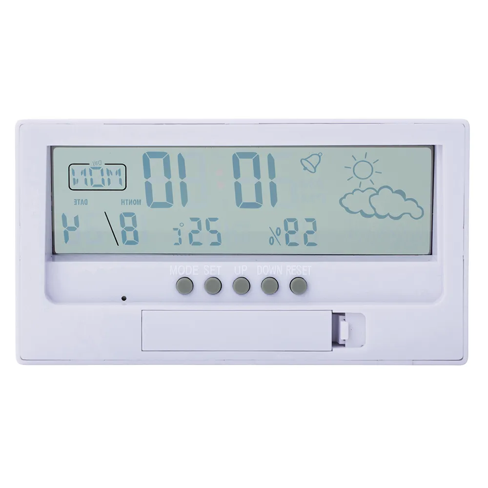 クリアスクリーン多機能デジタル時計