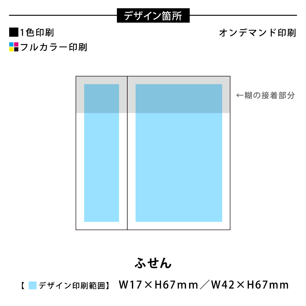 表紙カバー付ふせんB-1タイプ(短納期)
