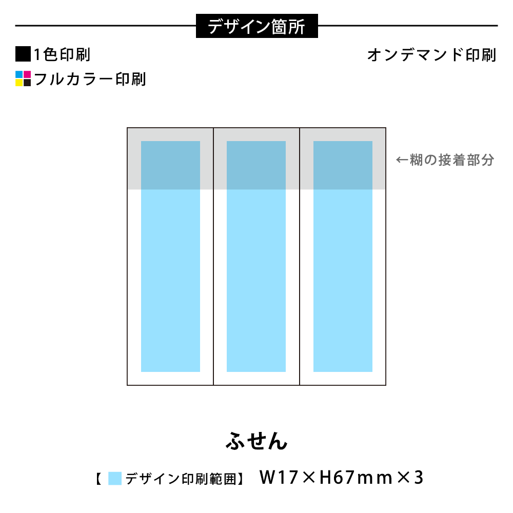表紙カバー付ふせんB-2タイプ(短納期)