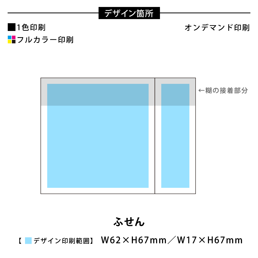 表紙カバー付ふせんC102タイプ(短納期)