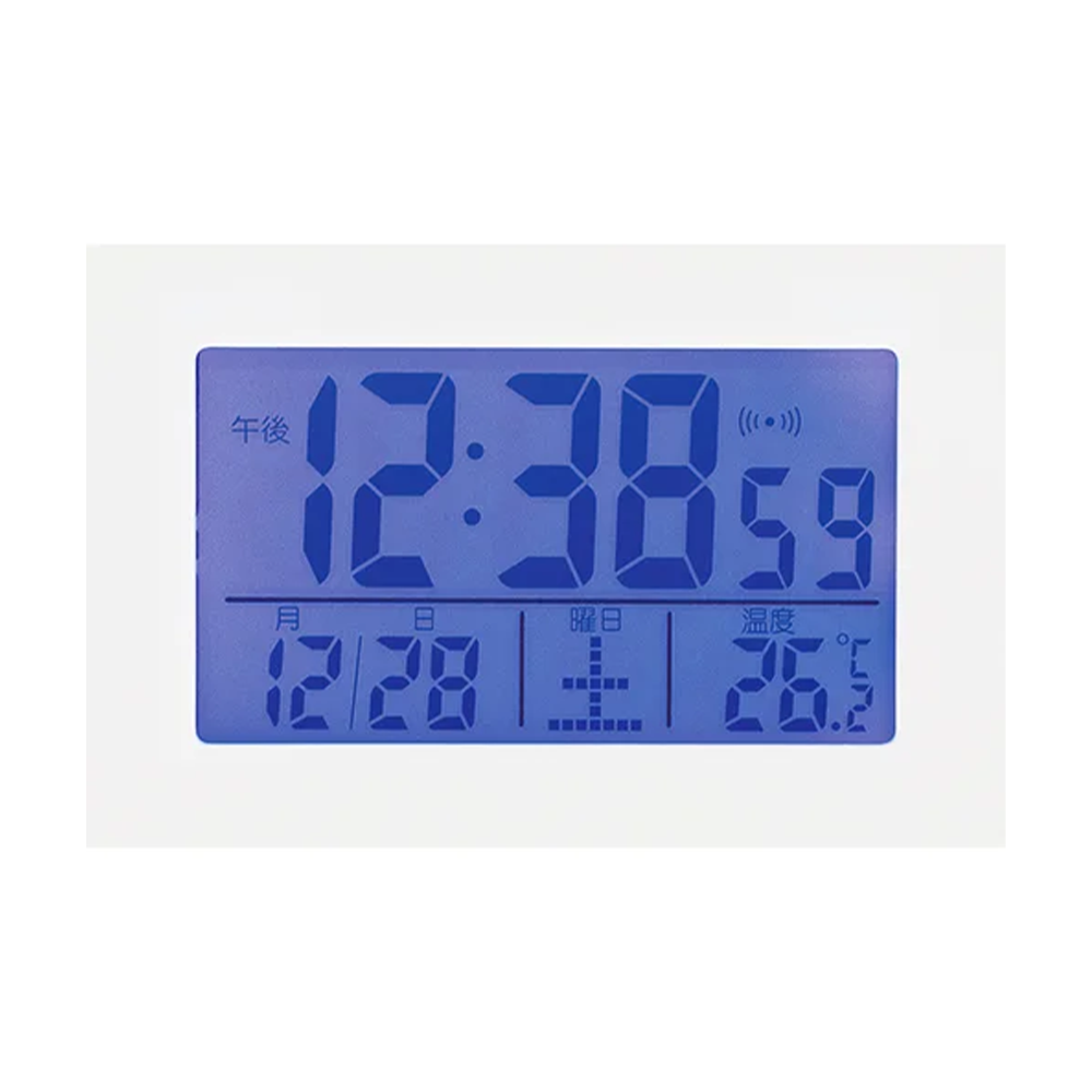 【アデッソ】電波目覚まし時計