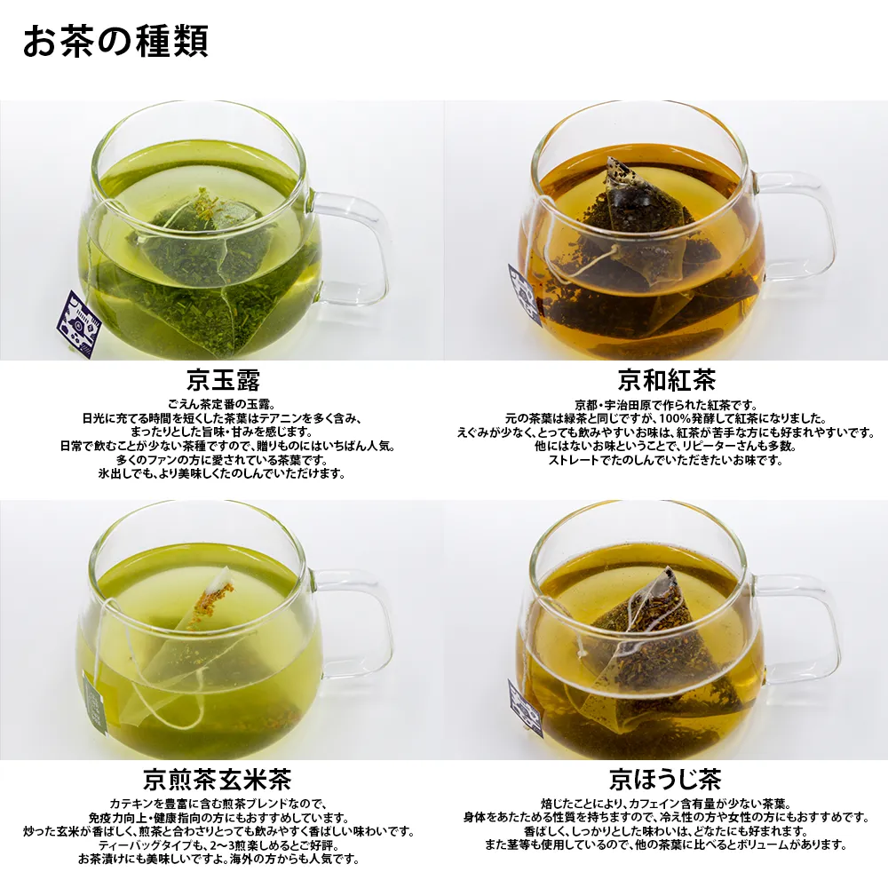 京都宇治田原産 日本茶(お守り型)(既製品)