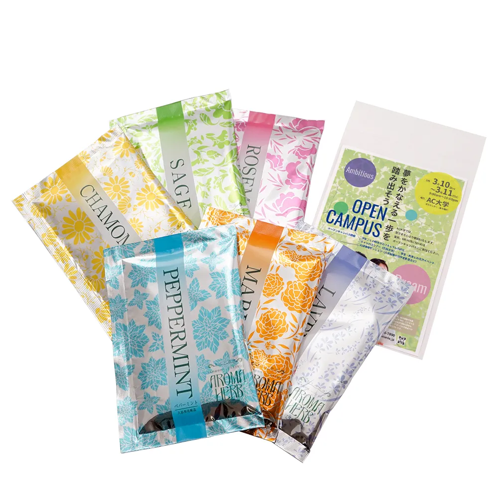 入浴料 アロマハーブ 香りの物語(オリジナルチラシ)