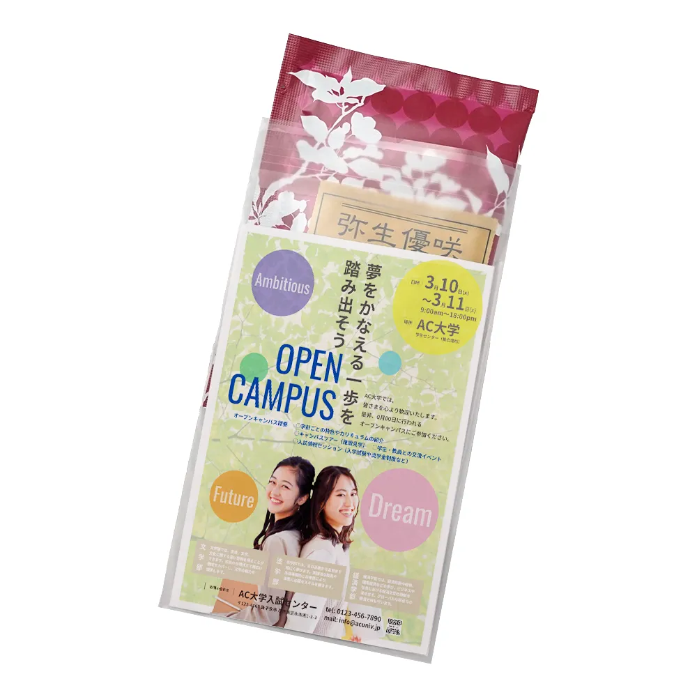 薬用入浴剤 綺羅の刻(オリジナルチラシ)