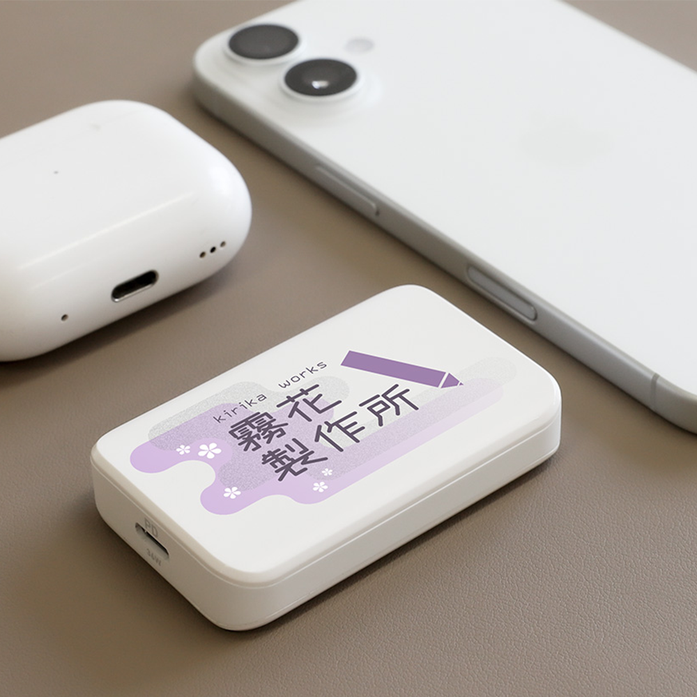 最大PD36W GaN採用 超小型・薄型 AC充電器