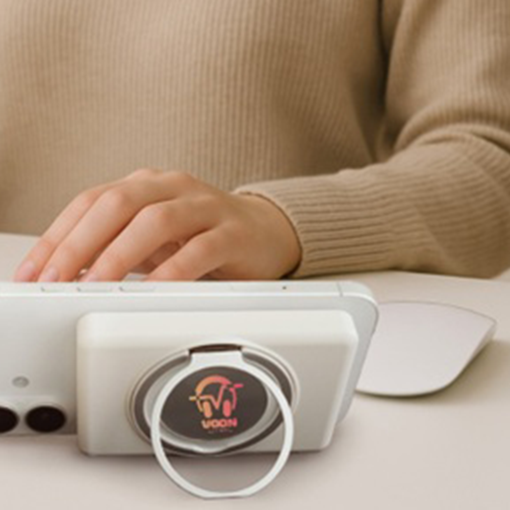 スマホリング一体型ワイヤレスモバイルバッテリー5000mAh(準固体電池仕様)