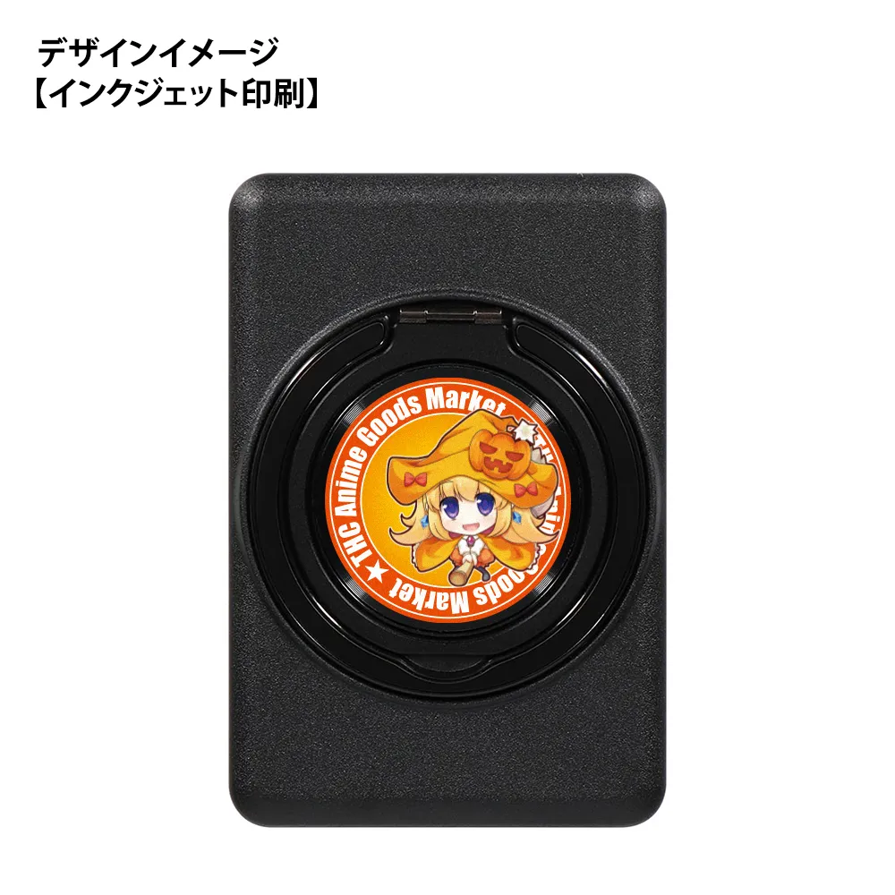 スマホリング一体型ワイヤレスモバイルバッテリー5000mAh(準固体電池仕様)