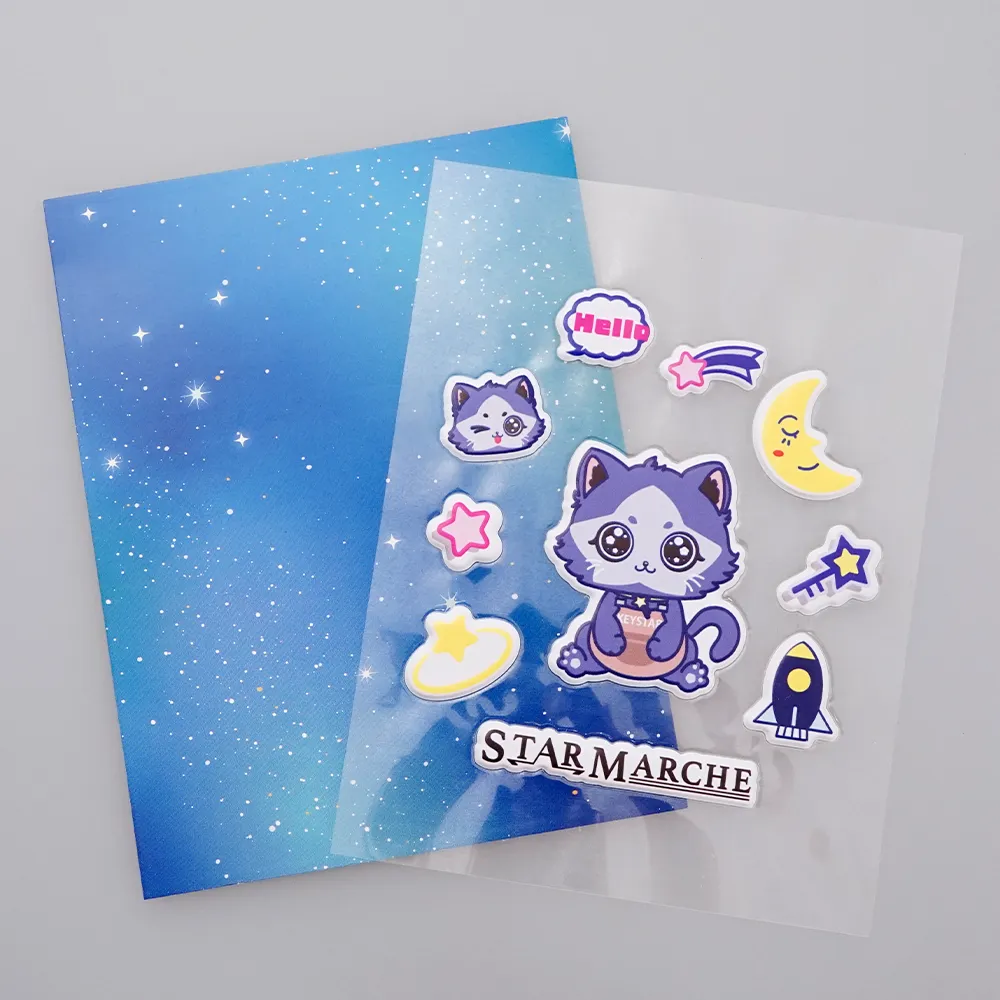 オリジナル ぷくぷくシール