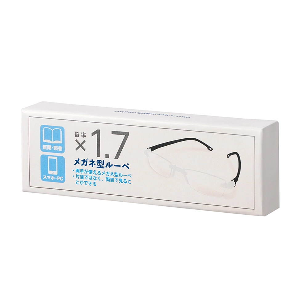 メガネ型ルーペ
