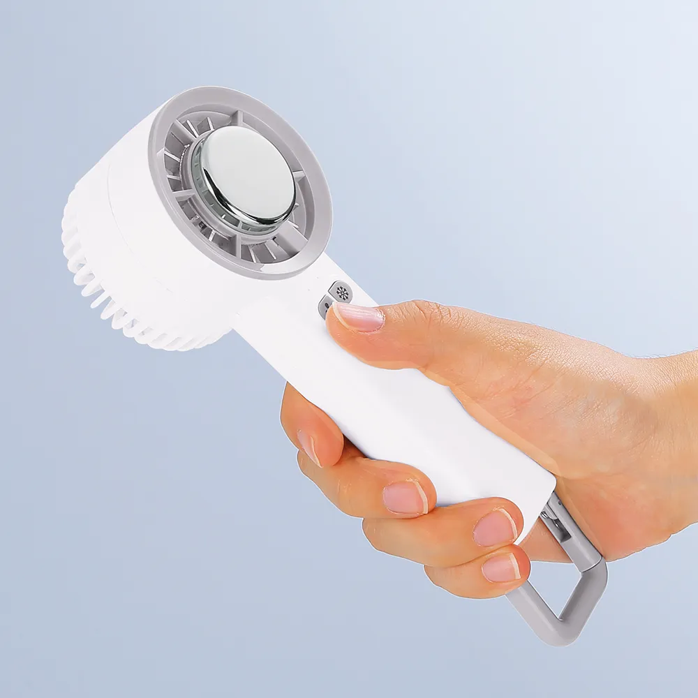 ペルチェ2WAYハンディファン(カラビナ付き)