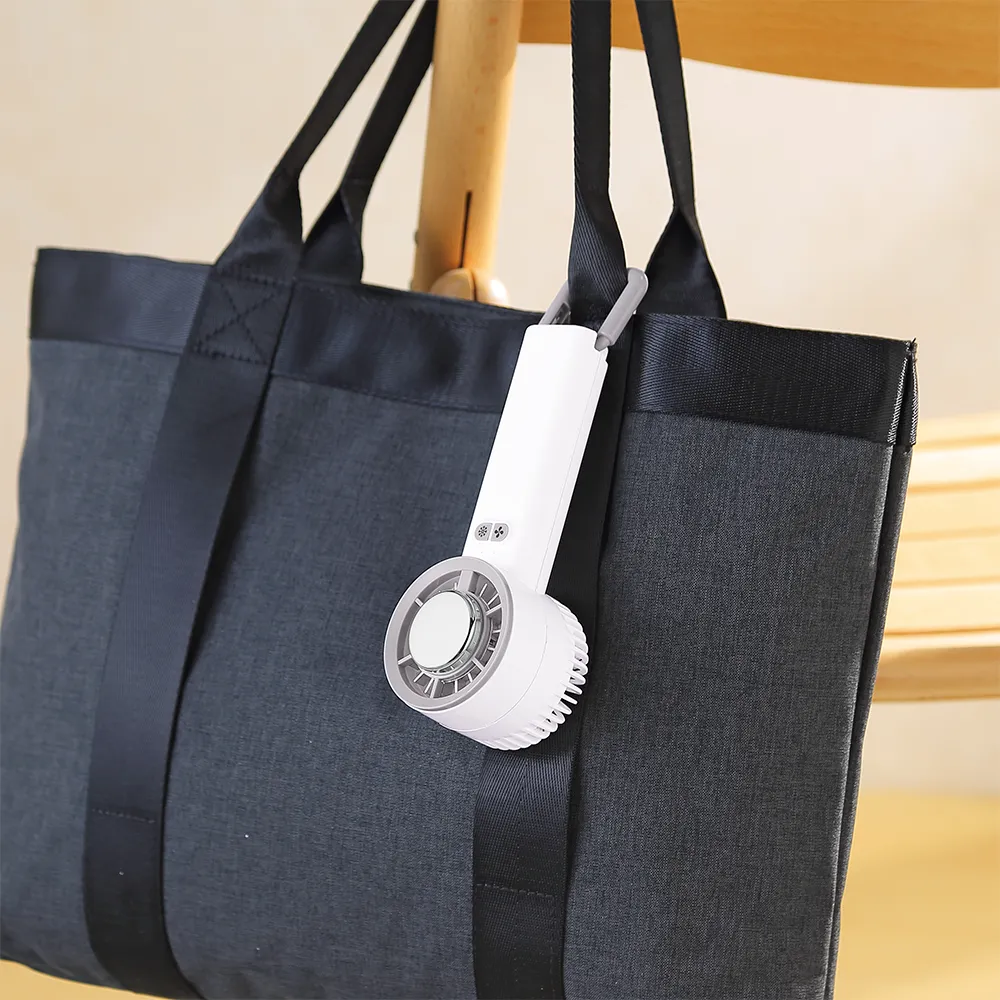 ペルチェ2WAYハンディファン(カラビナ付き)