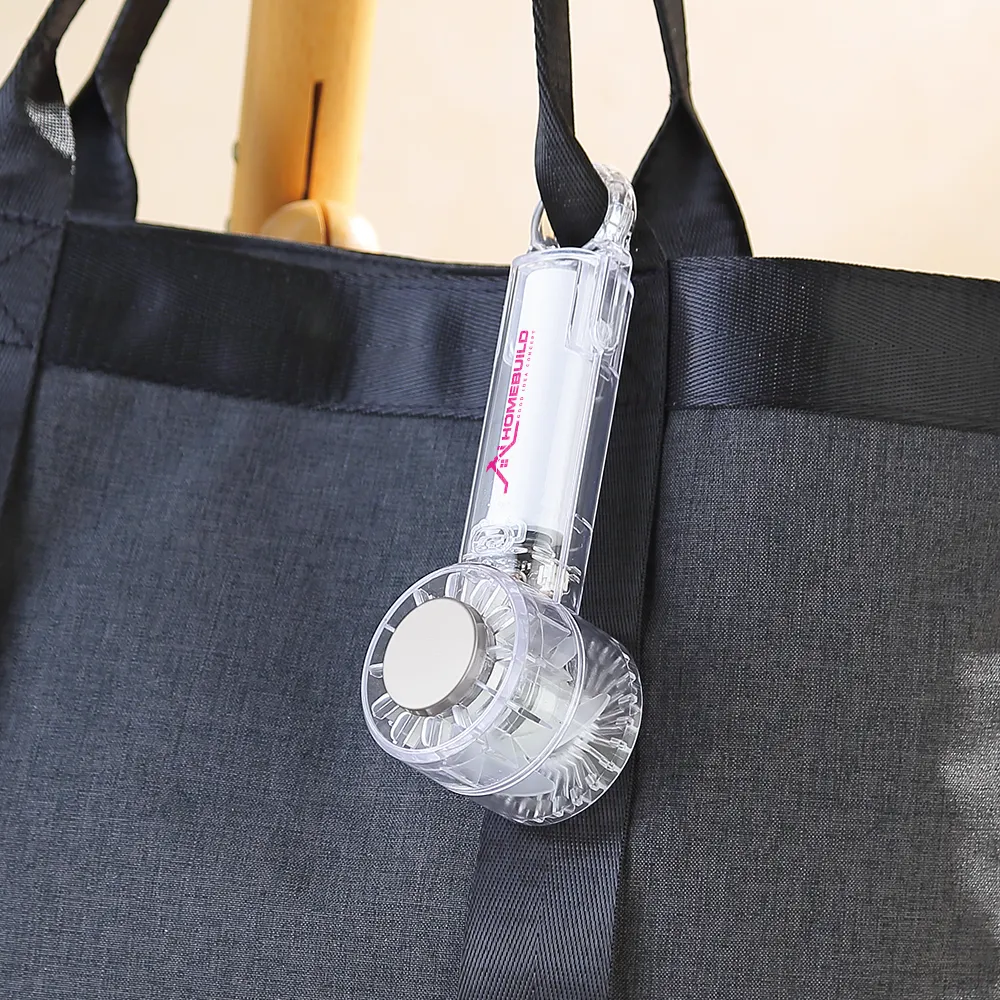 クリアペルチェハンディファン(カラビナ付き)