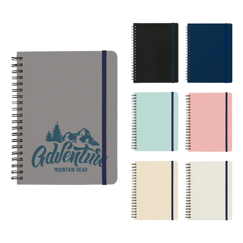 ハードカバーノートA6【販促花子ノベルティ】