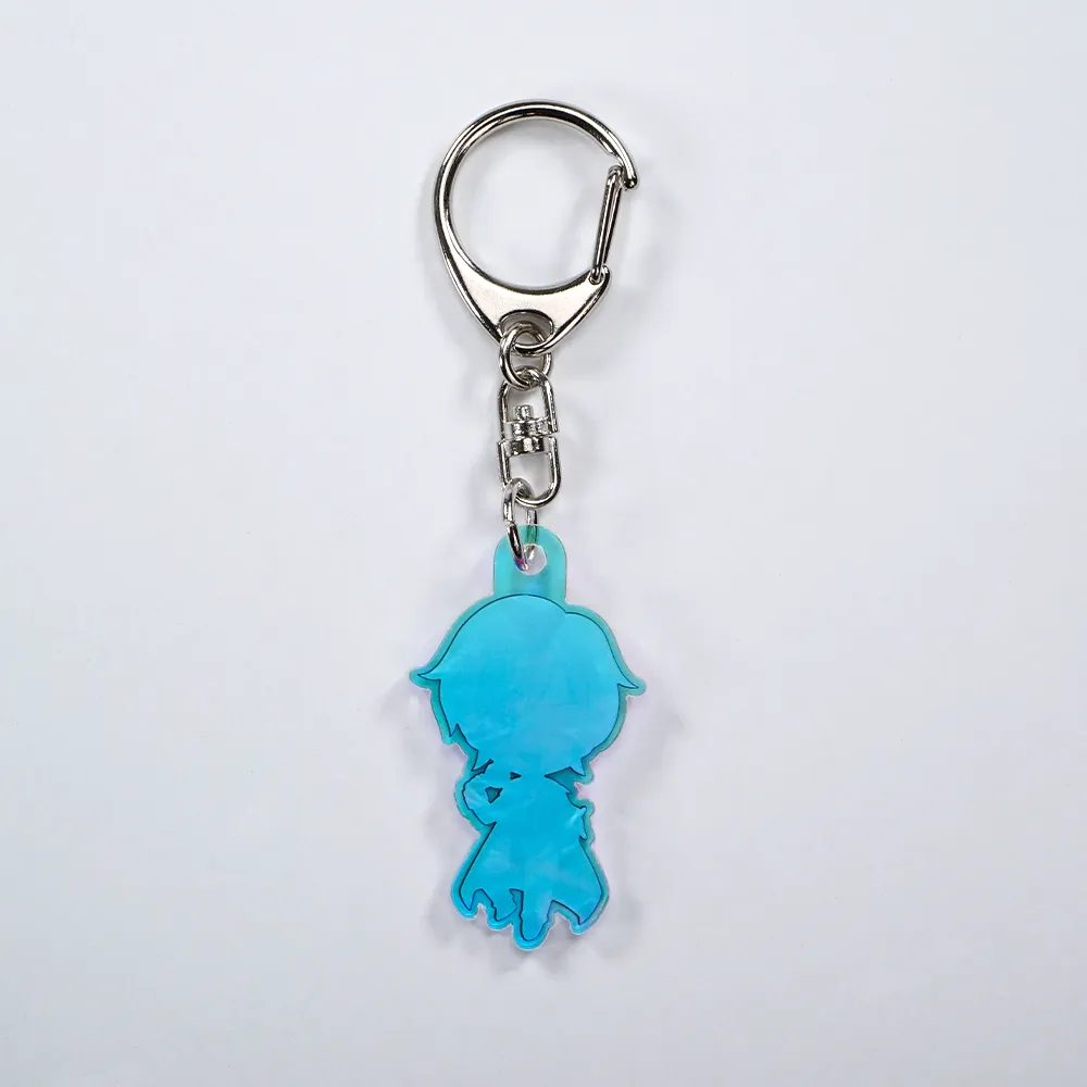 オーロラ アクリルキーホルダー50×50mm