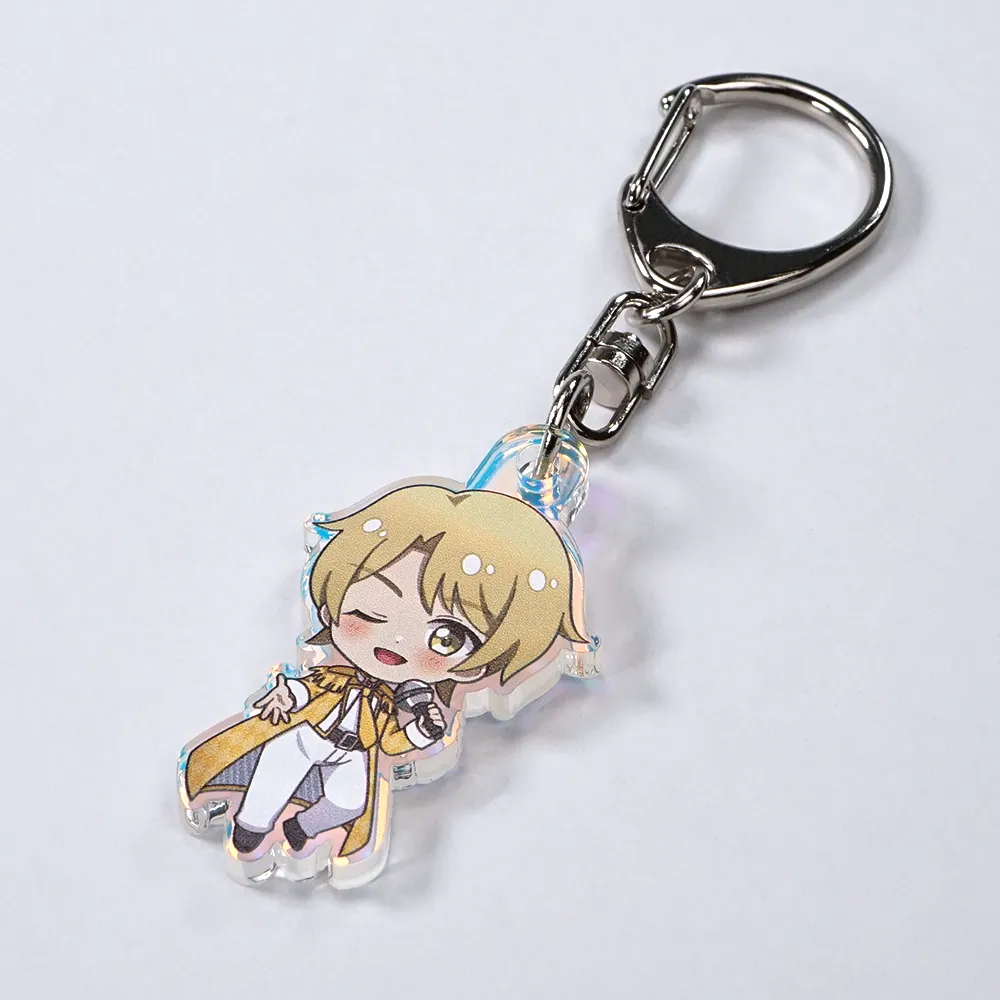 オーロラ アクリルキーホルダー50×50mm