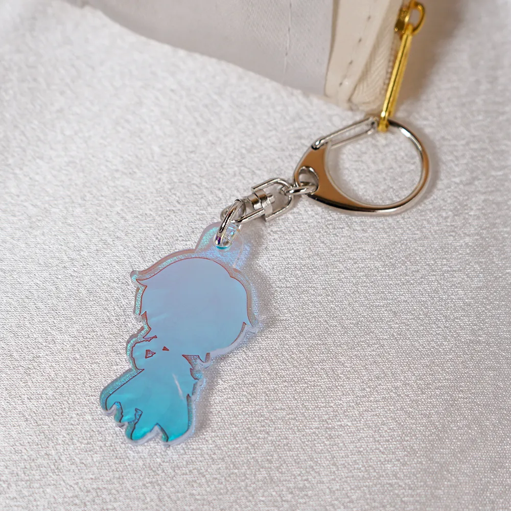 オーロラ アクリルキーホルダー50×50mm