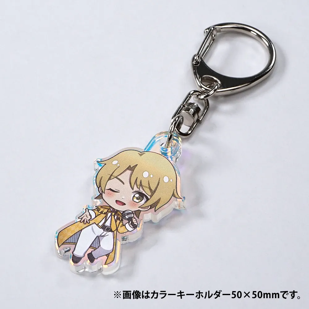 オーロラ アクリルキーホルダー75×75mm