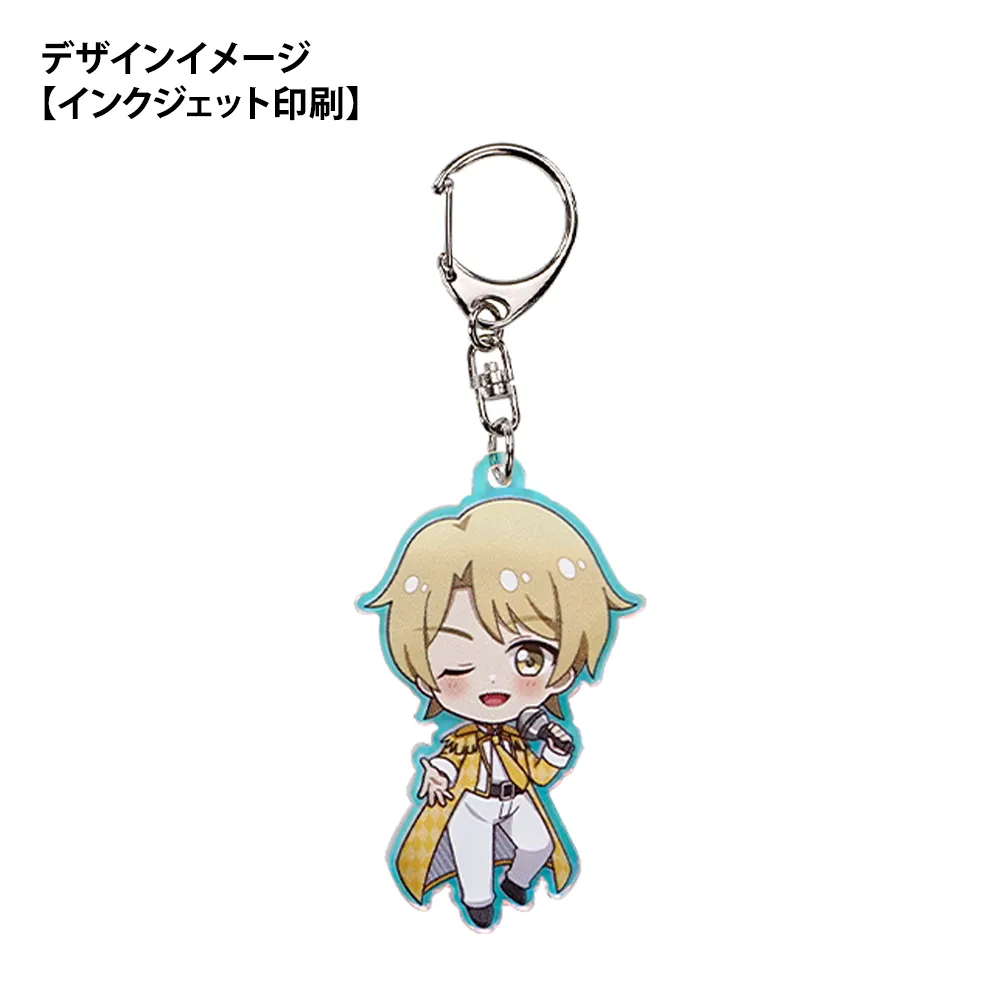 オーロラ アクリルキーホルダー75×75mm