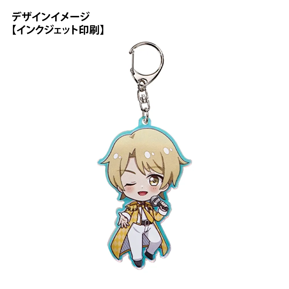 オーロラ アクリルキーホルダー100×100mm