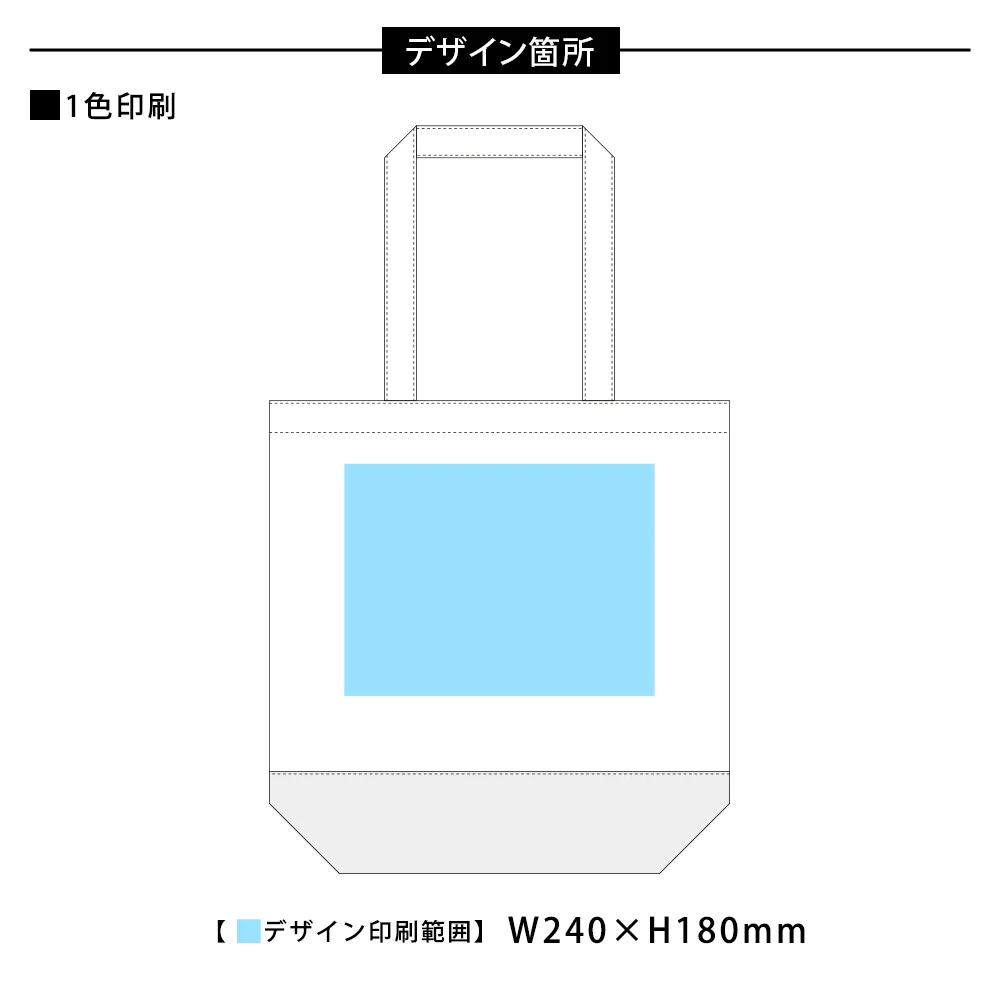 キャンバスカラーボトムトート(M)