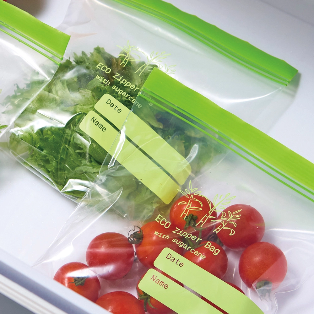 地球にやさしいジッパーバッグ10枚　#CO2排出権付