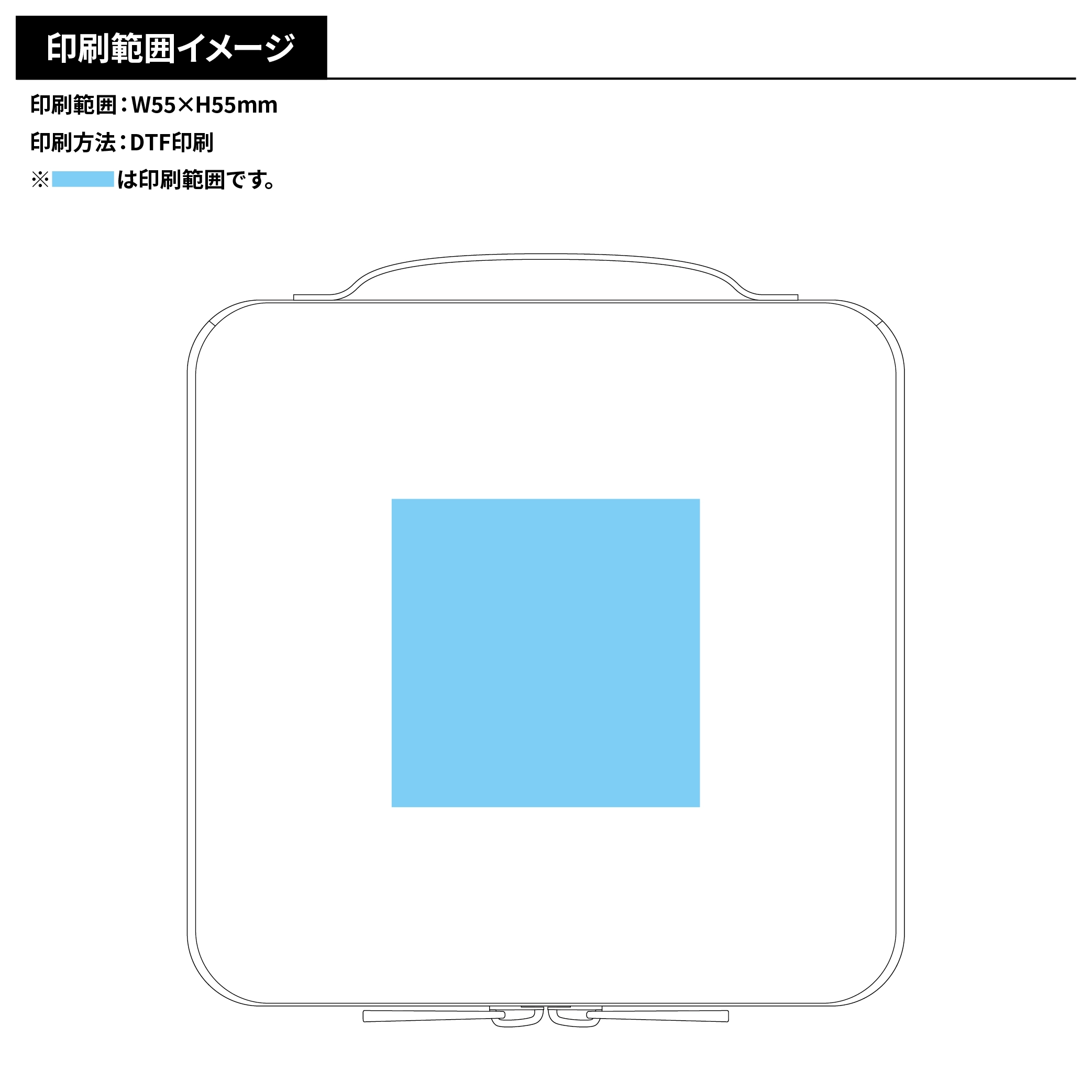 キャンバススクエアファスナーポーチ(S)カラー