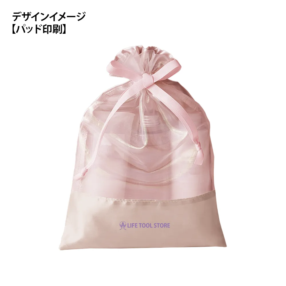 ルルクレール・サテンオーロラギフト巾着