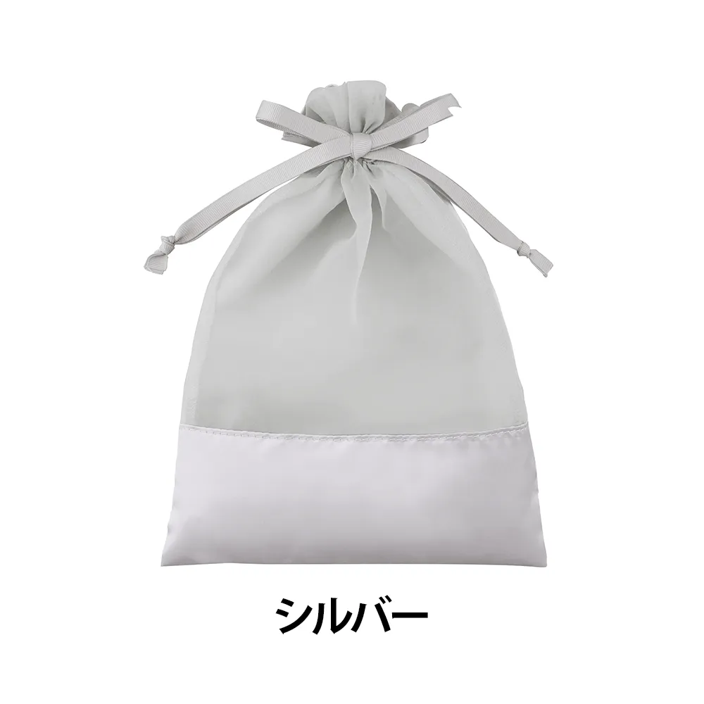 ルルクレール・サテンオーガンジーギフト巾着