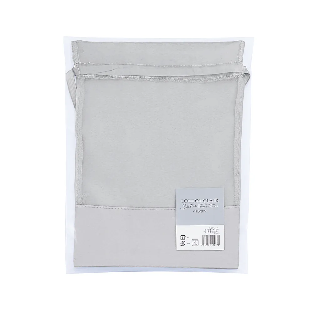 ルルクレール・サテンオーガンジーギフト巾着