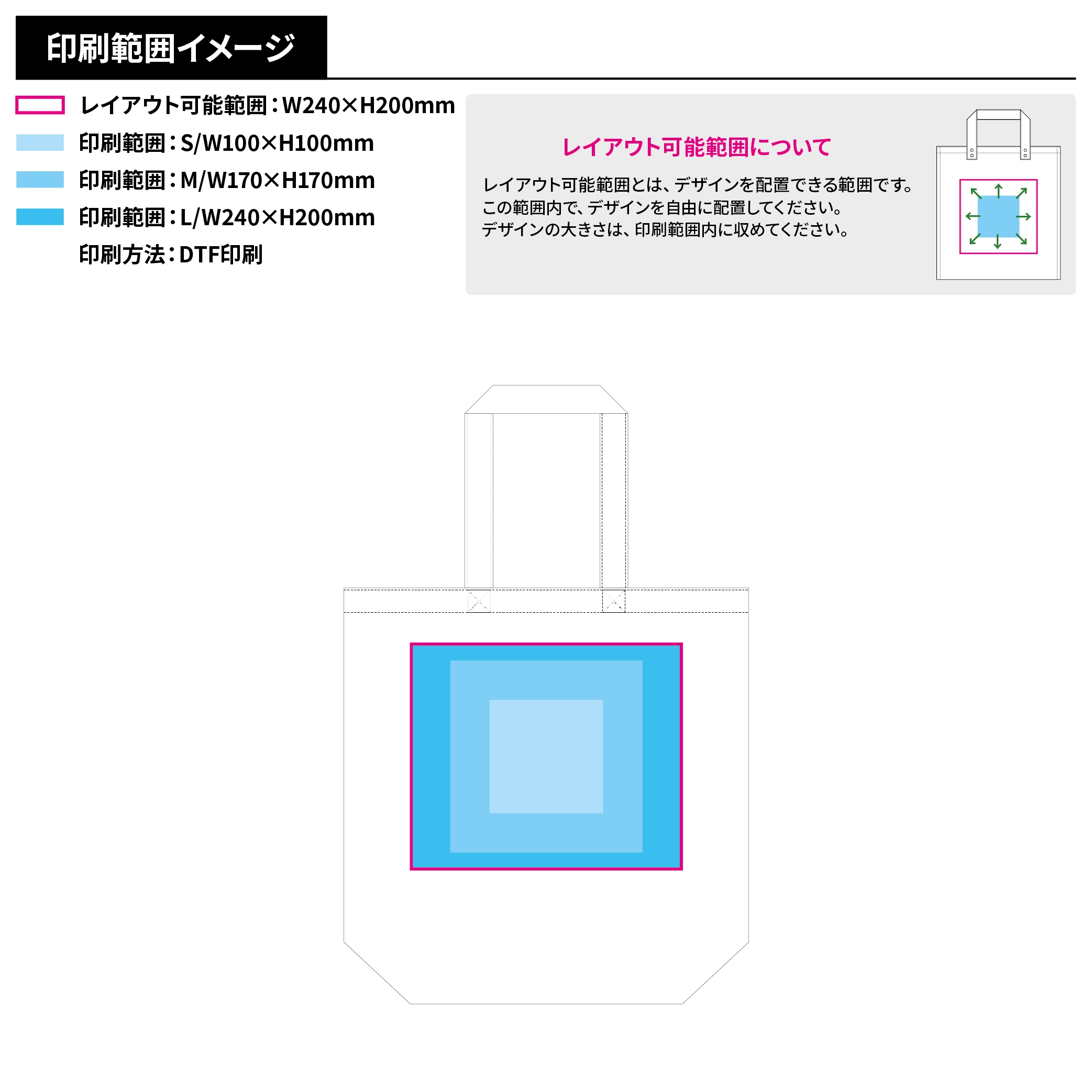 キャンバストートカラー(M)