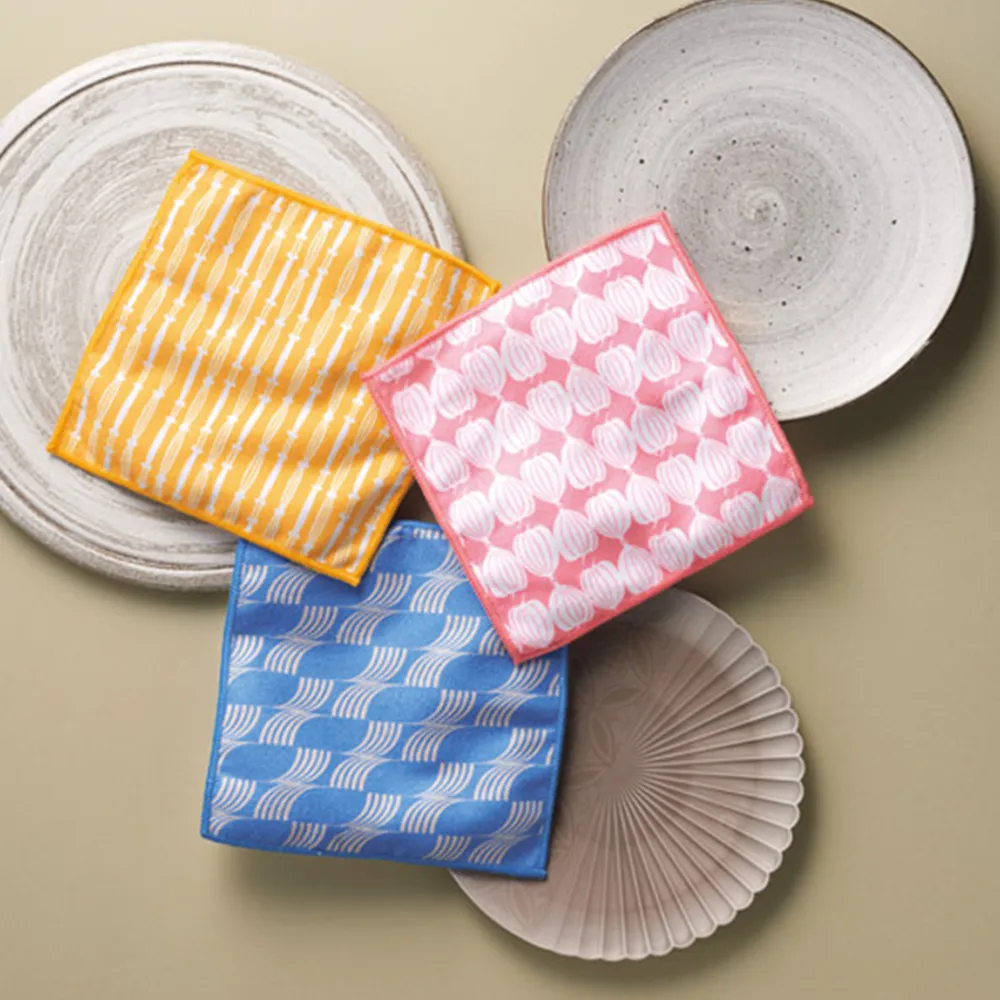 伊砂文様　キッチンクロス