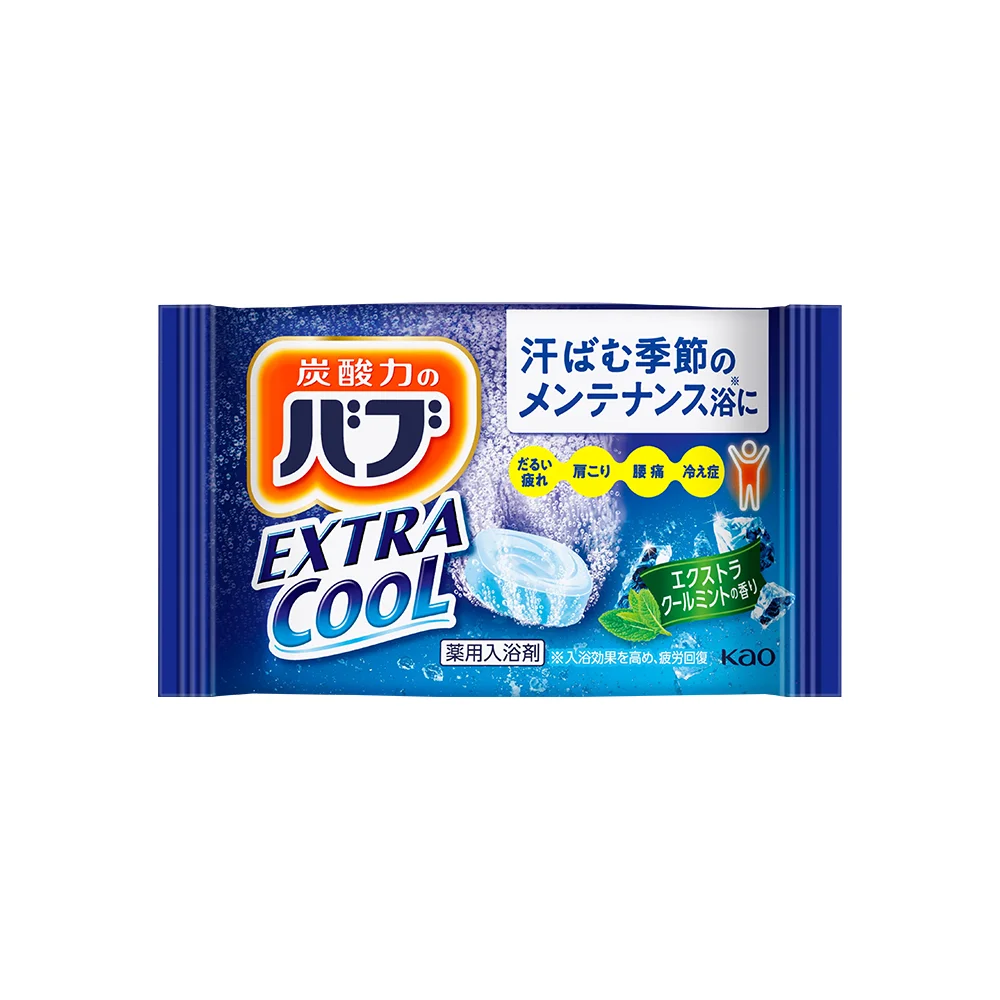 バブEXTRA COOL 入浴剤1個入り(オリジナルラベル)