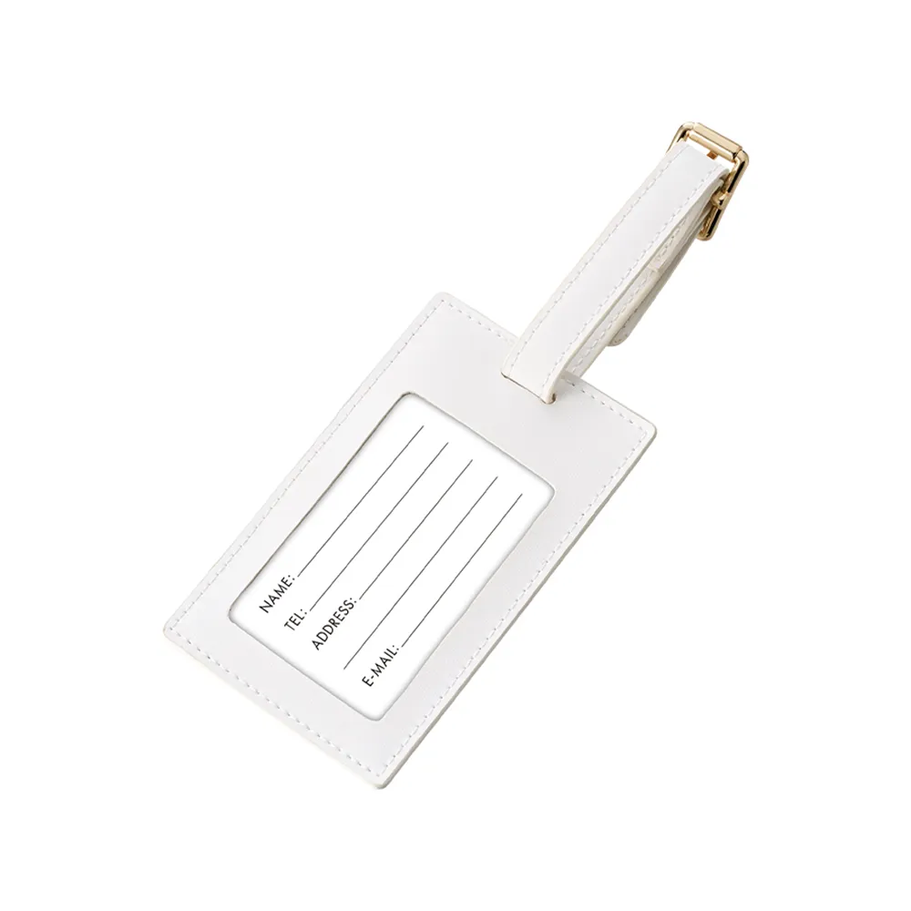全面印刷できる合皮ラゲッジタグ