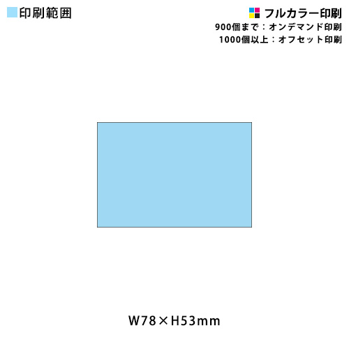 ﾏｸﾞﾈｯﾄ缶ﾊﾞｯｼﾞ 長方形(ｼｬｰﾌﾟｺｰﾅｰ 78×53mm)