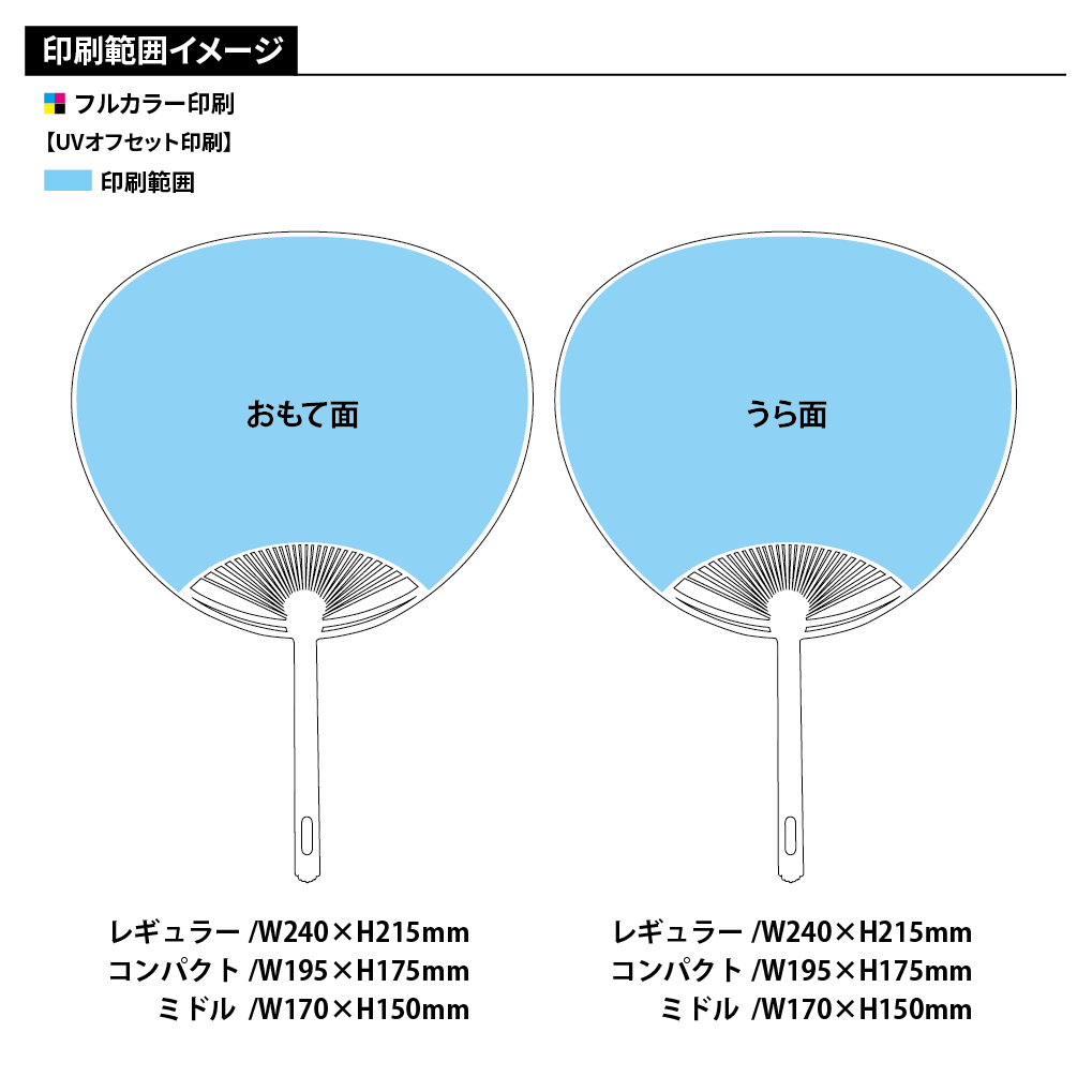 【短納期】オリジナルうちわ
