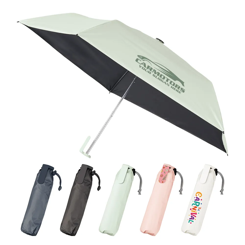 ラペルクリップ遮光折りたたみ傘