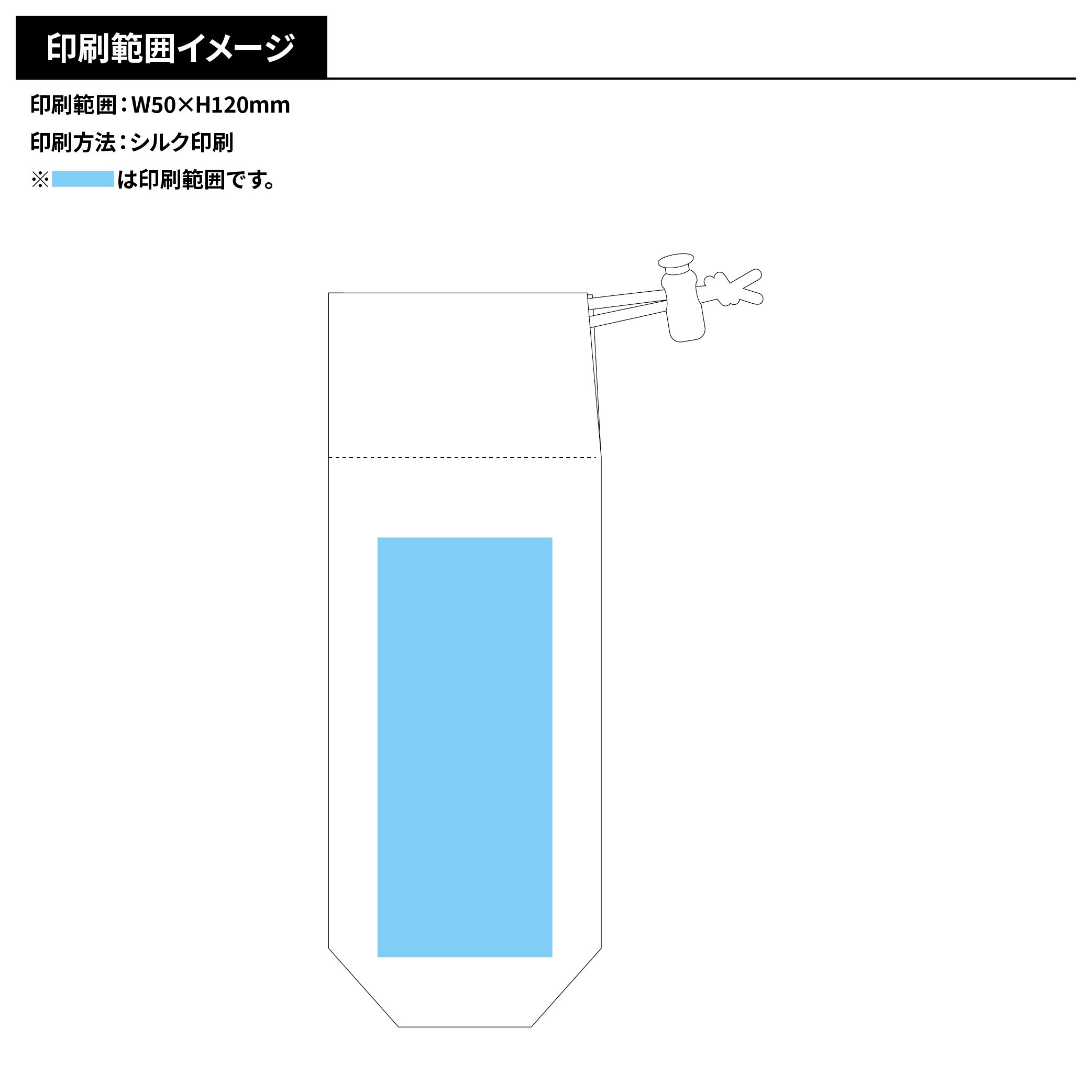 ラペルクリップ遮光折りたたみ傘