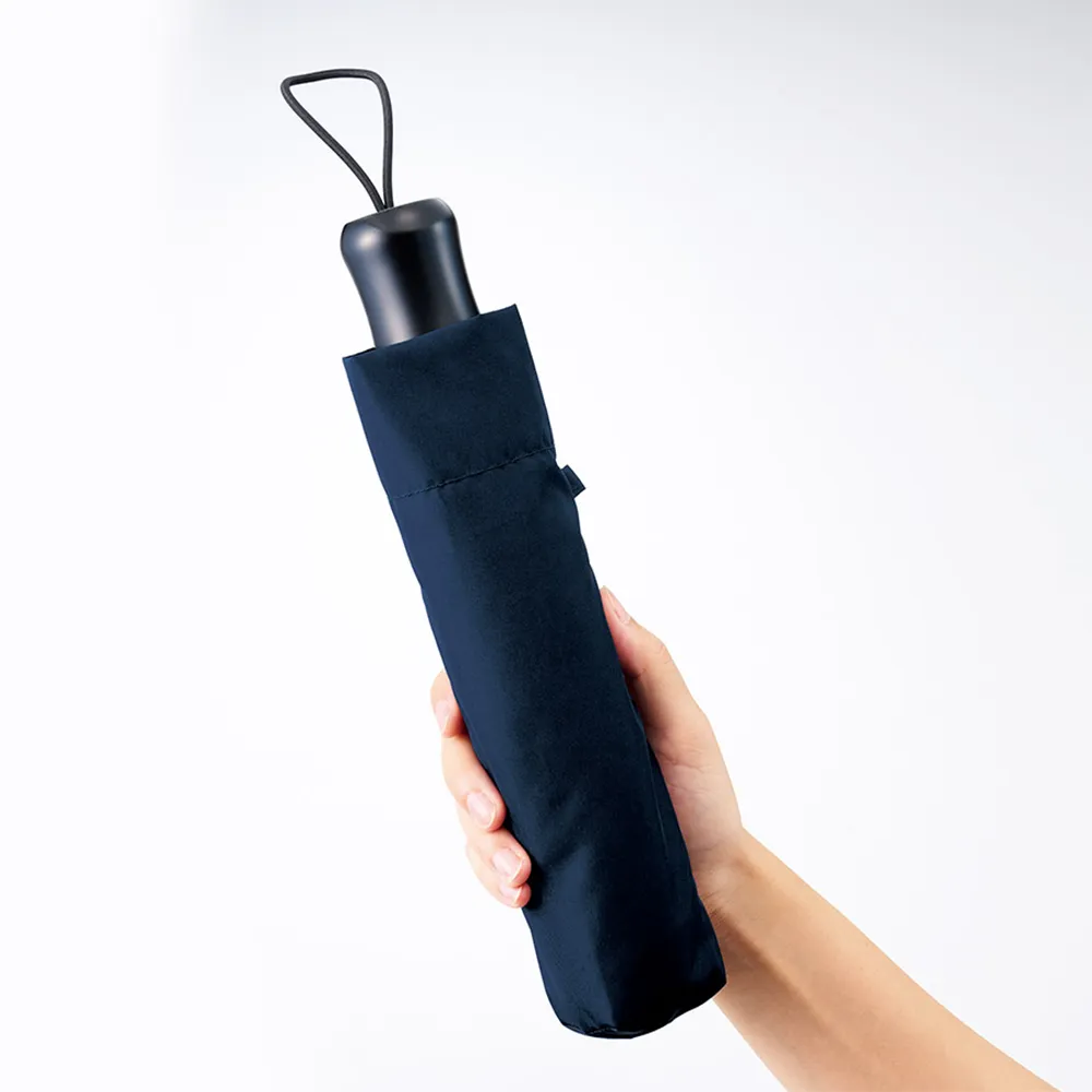 ひと振り雨粒サラッとUV折りたたみ傘