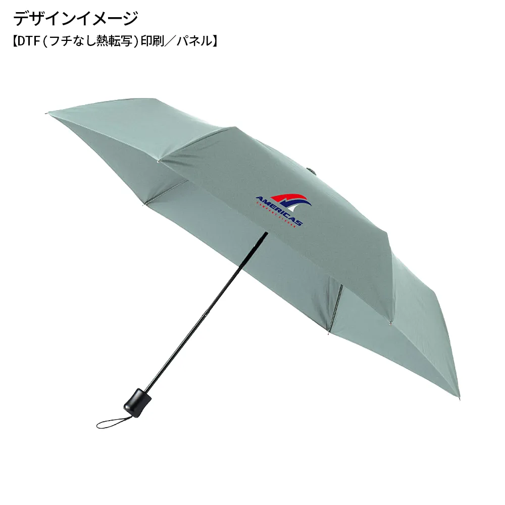 ひと振り雨粒サラッとUV折りたたみ傘