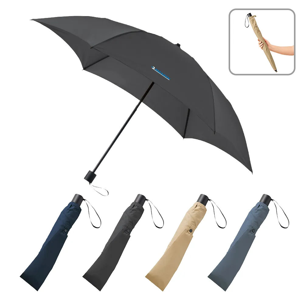 たたんでも伸ばしても使えるUV傘