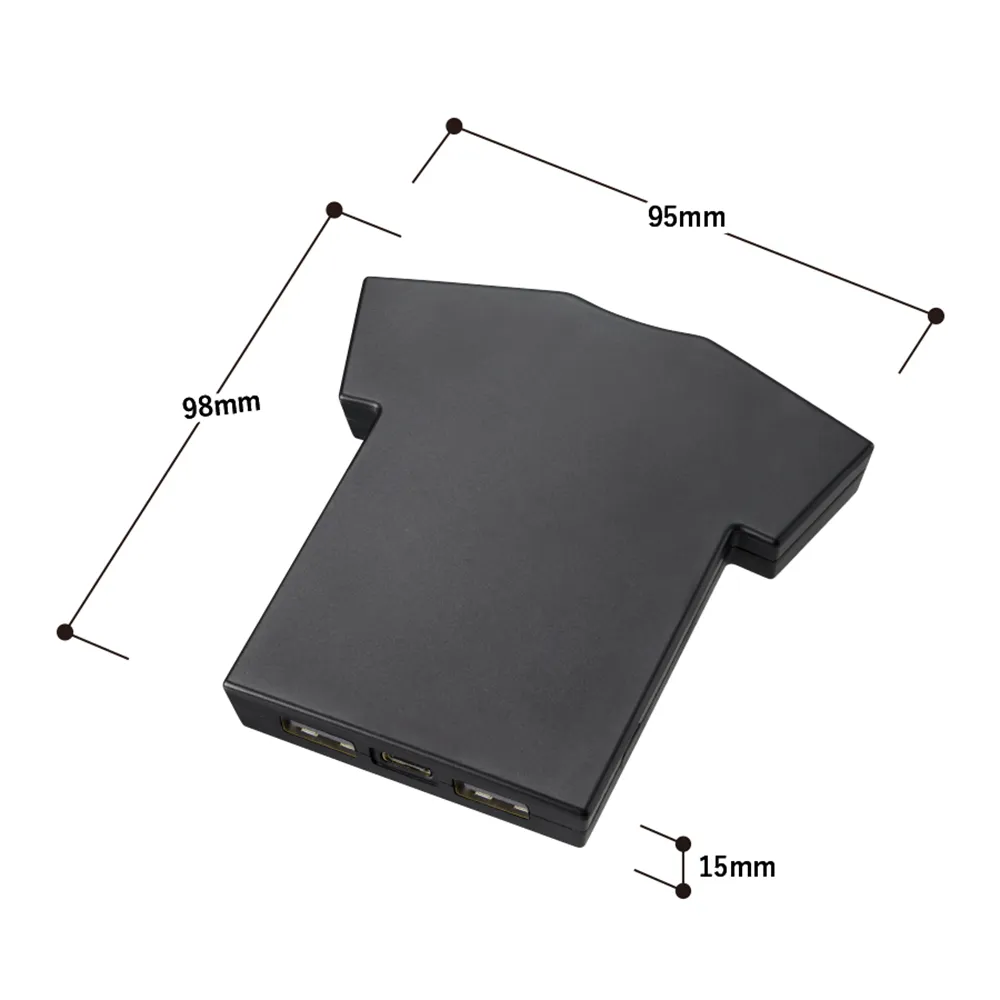 全面印刷できるモバイルチャージャー5000　Ｔシャツ