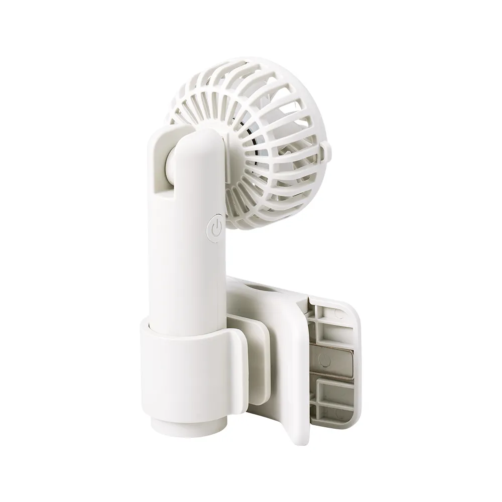 日傘にもつけられるクリップ付ハンディファン