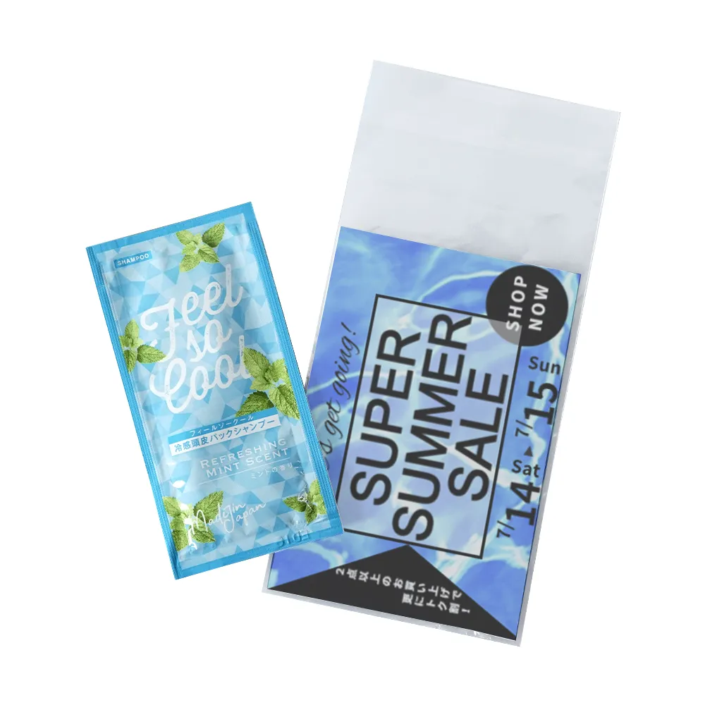 【夏季限定】冷感シャンプー(オリジナルチラシ)
