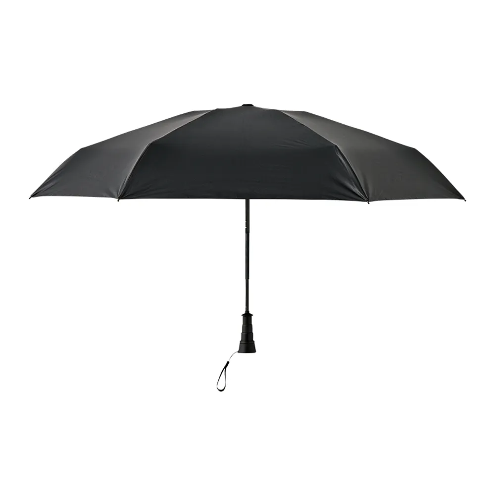 のびるハンドル5段遮光折りたたみ傘