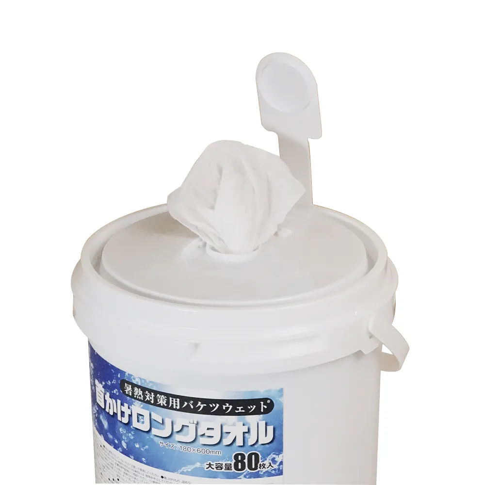 暑熱対策用バケツウェット 首かけロングタオル(既製品)