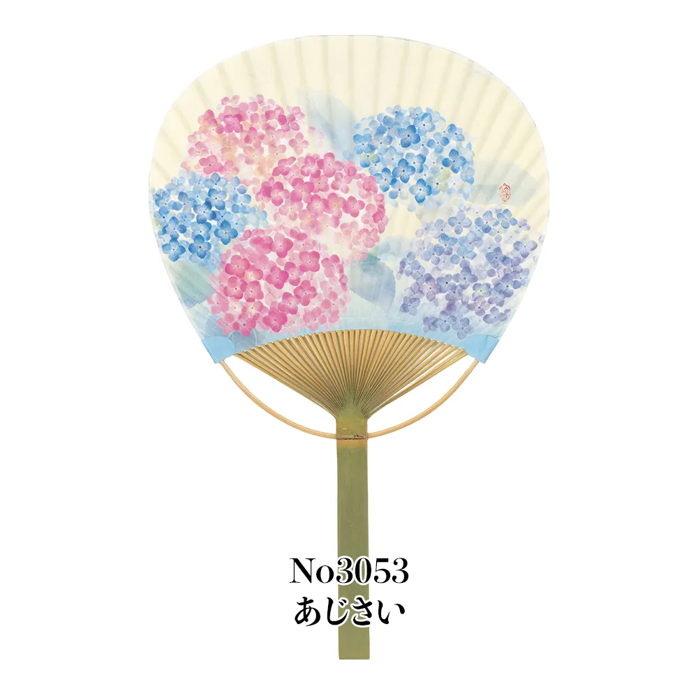 名入れ竹うちわ(唐月)